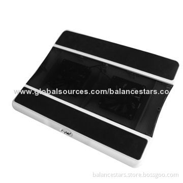 Laptop Cooling Pad/Cooler, Fashionable Mesh SurfaceNew